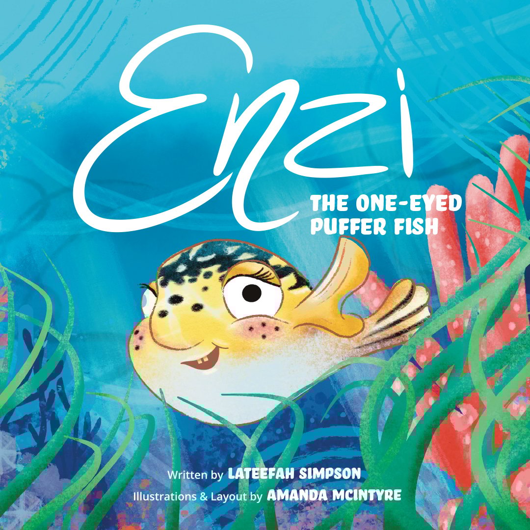 Enzi the One-Eyed Puffer Fish | Lateefah Simpson Books